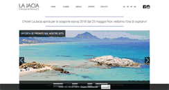 Desktop Screenshot of hotellajacia.it